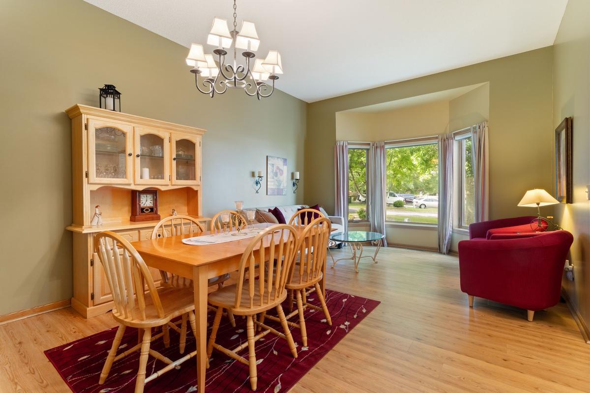 Formal Dining Area and front Living Room
