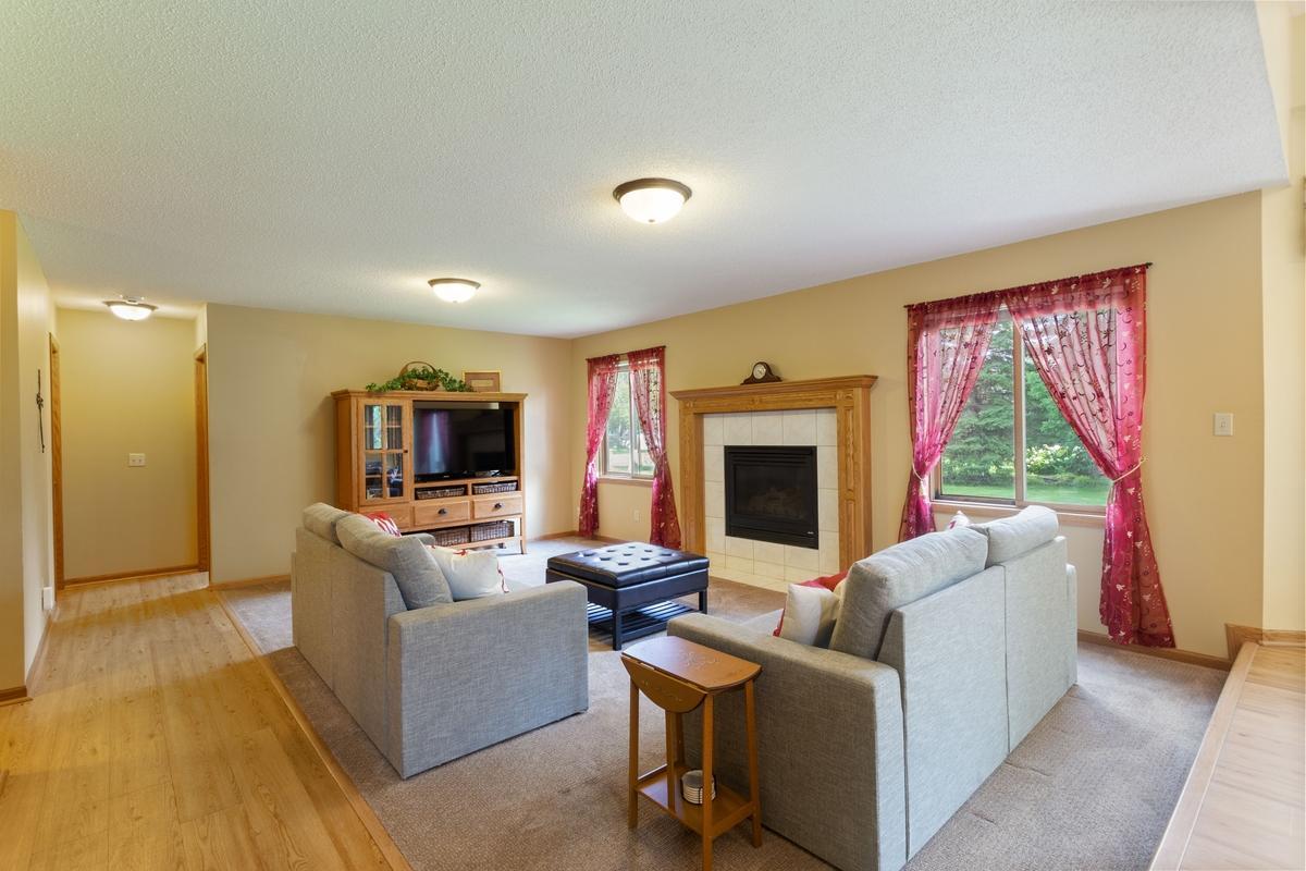 Main floor Family Room with Gas FP