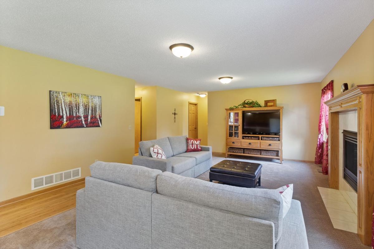 Comfortable Main Floor Family Room