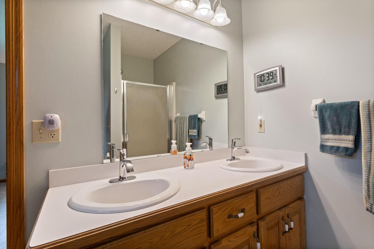 Private Primary Bath with two sinks