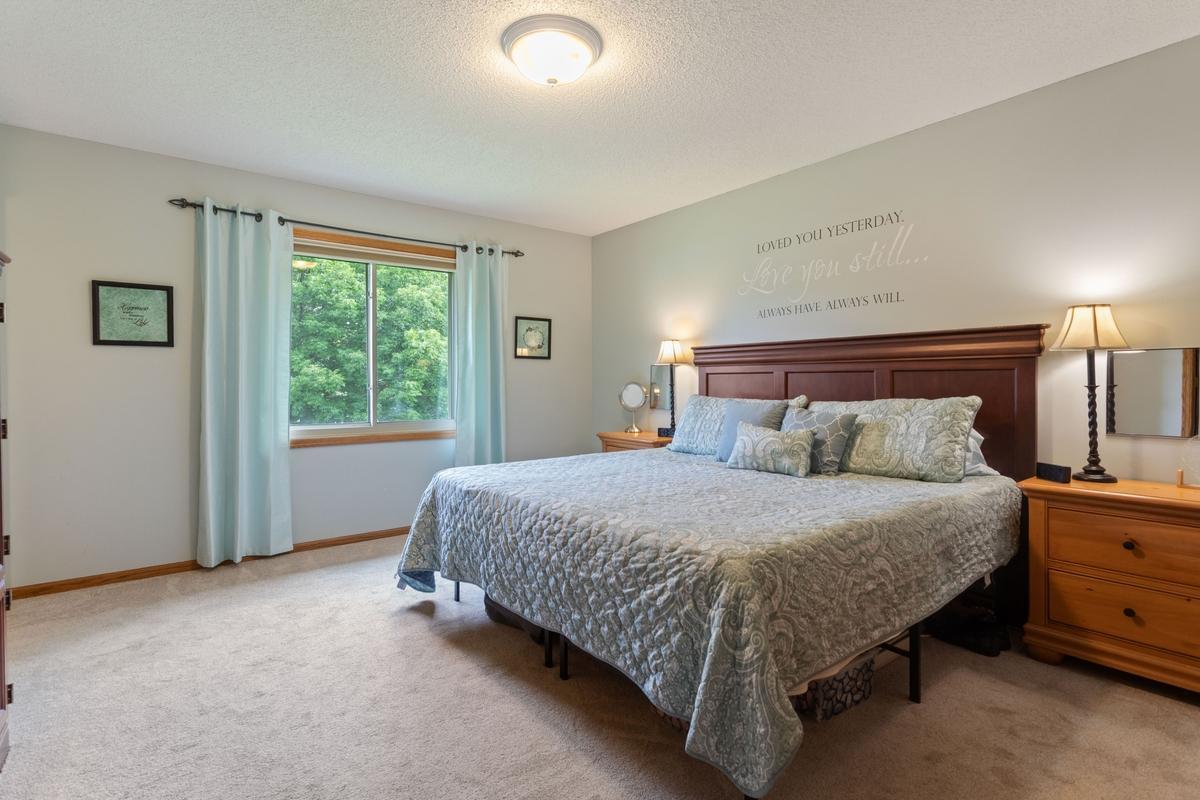 Primary Bedroom - King bed plus plenty of room