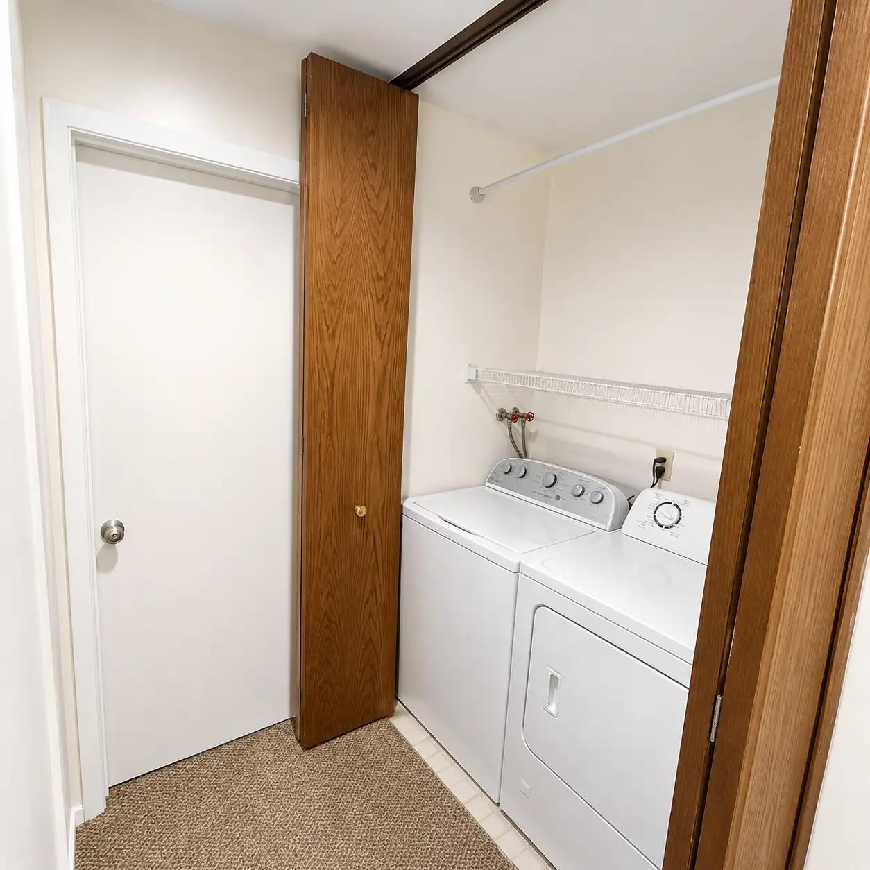 Laundry area
