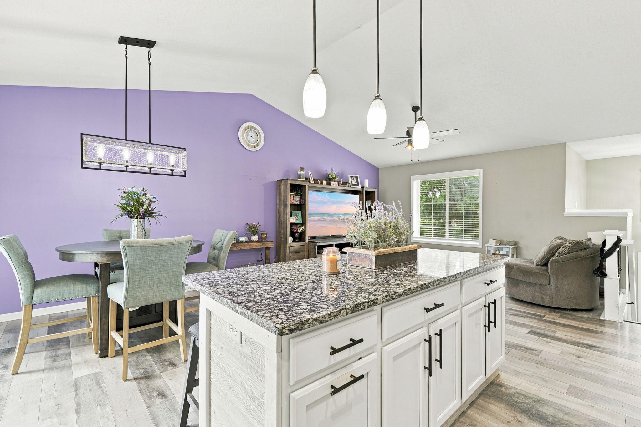 Beautiful Kitchen with a Functional Layout and Stainless Steel Appliances