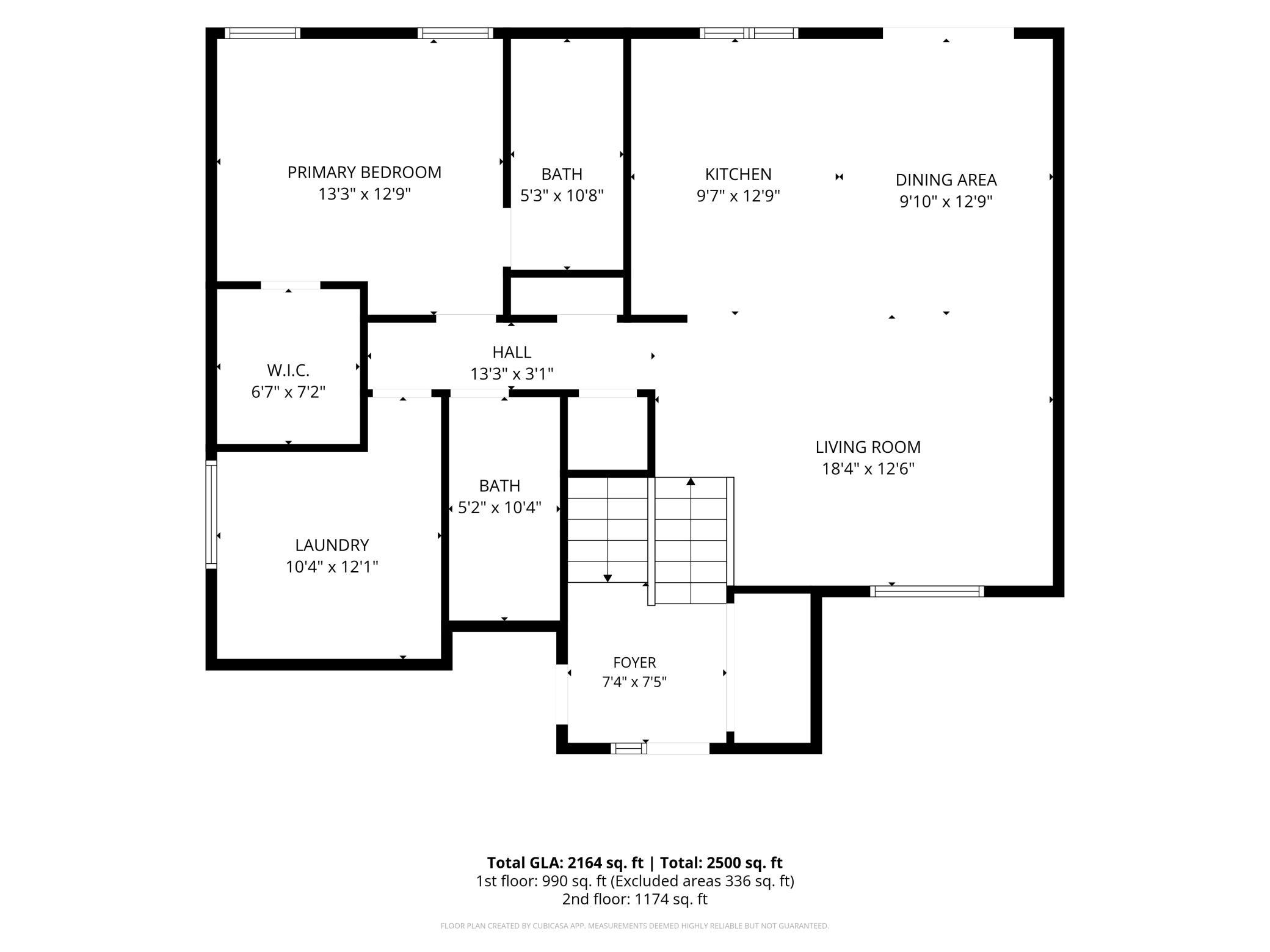 Upper Level Floor Plan