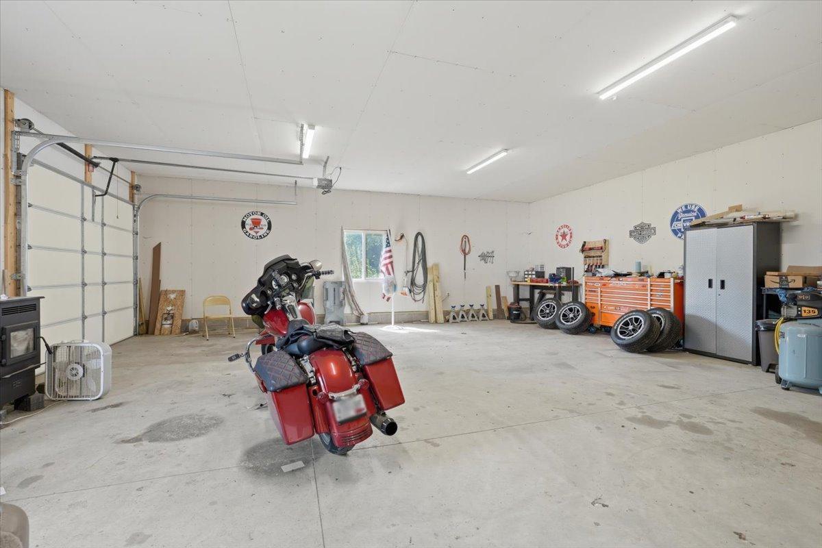Each section of attached garages are 30x30