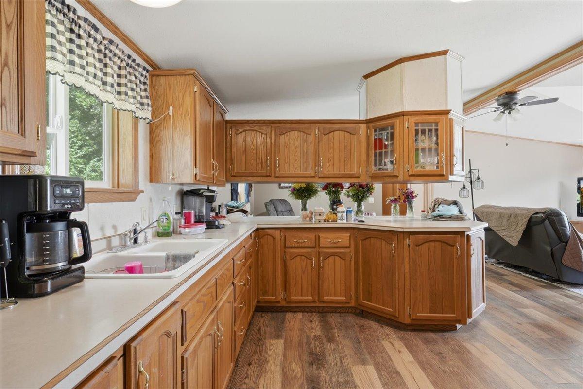 Another view of the kitchen