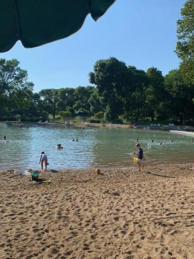 Sandy beach
