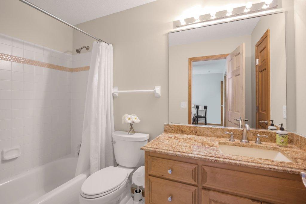 Full Bathroom attached to on suite bed 3