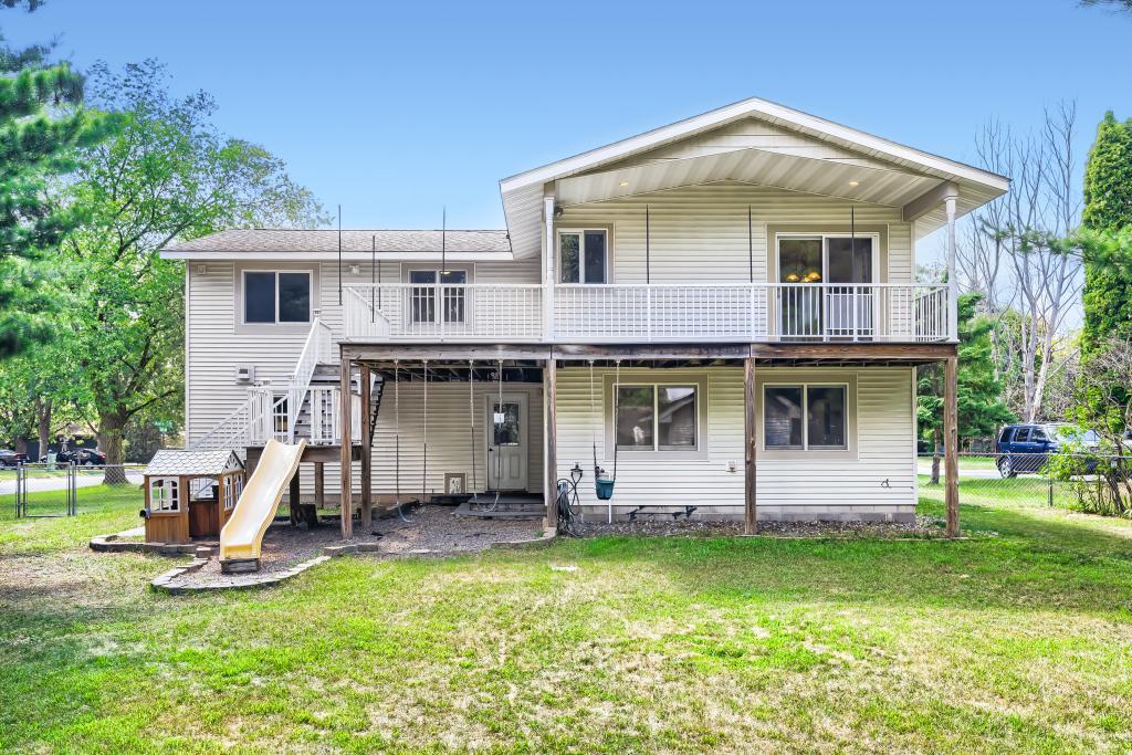Exterior Rear of home. Just think of all you can do with this space