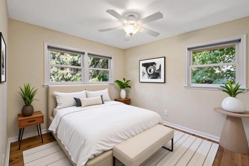 Virtually Staged Bedroom 1