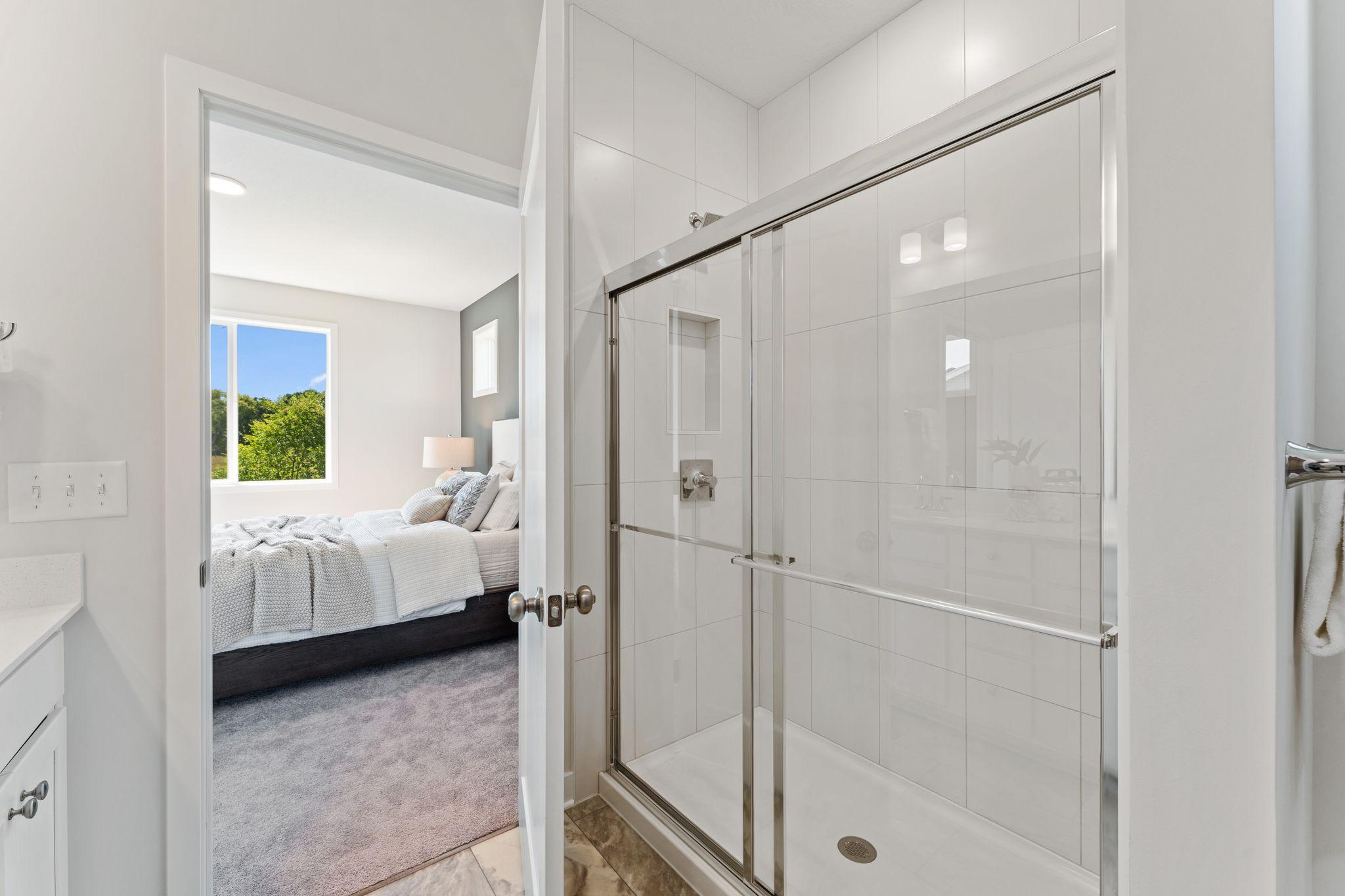 Owner's Suite Walk-In Shower
