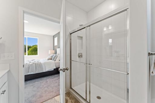 Owner's Suite Walk-In Shower