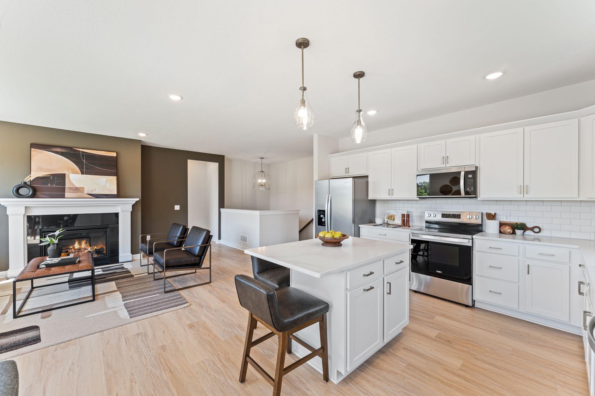 Kitchen and Great Room