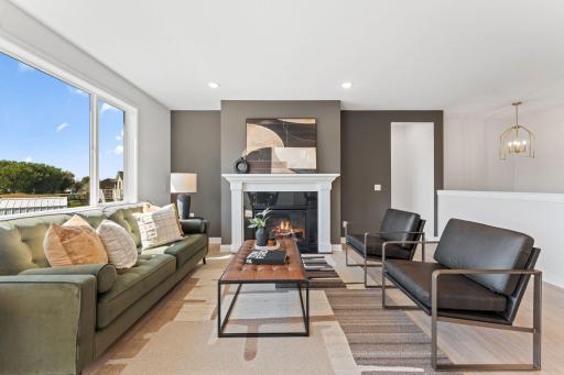 Main Level Gas Fireplace