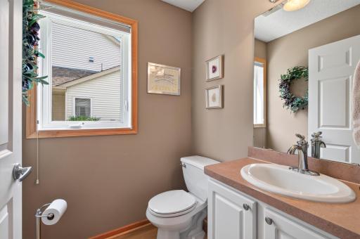 Main floor 1/2 bath.