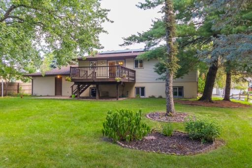 Enjoy family time in the expansive backyard