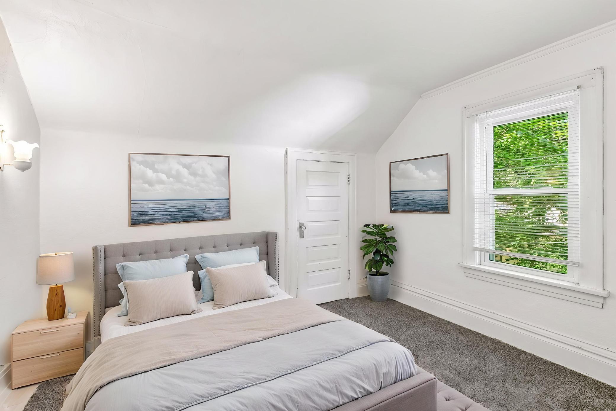Upper Level Bedroom (Virtually Staged)