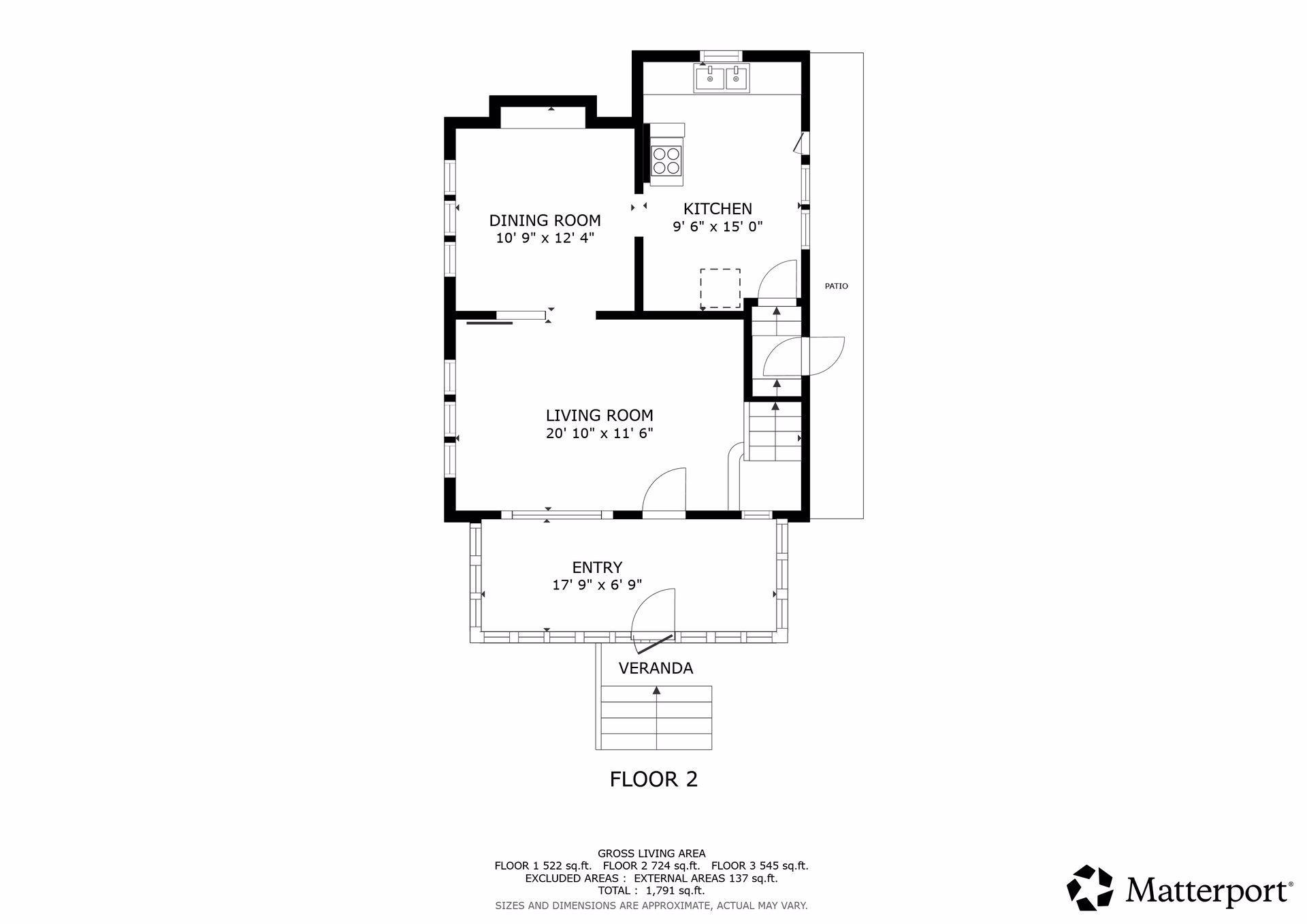 Main Level Floor Plan
