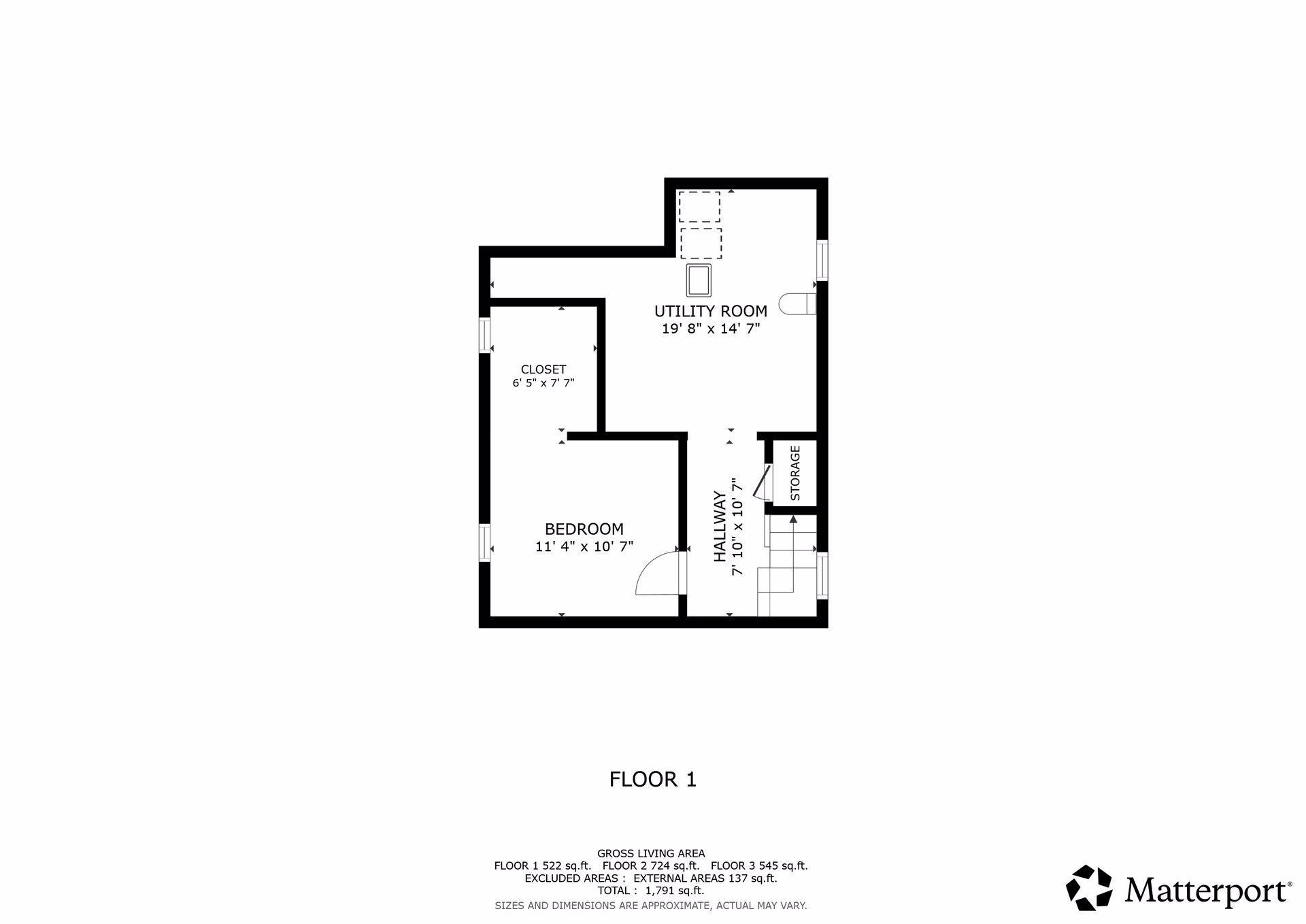 Lower Level Floor Plan