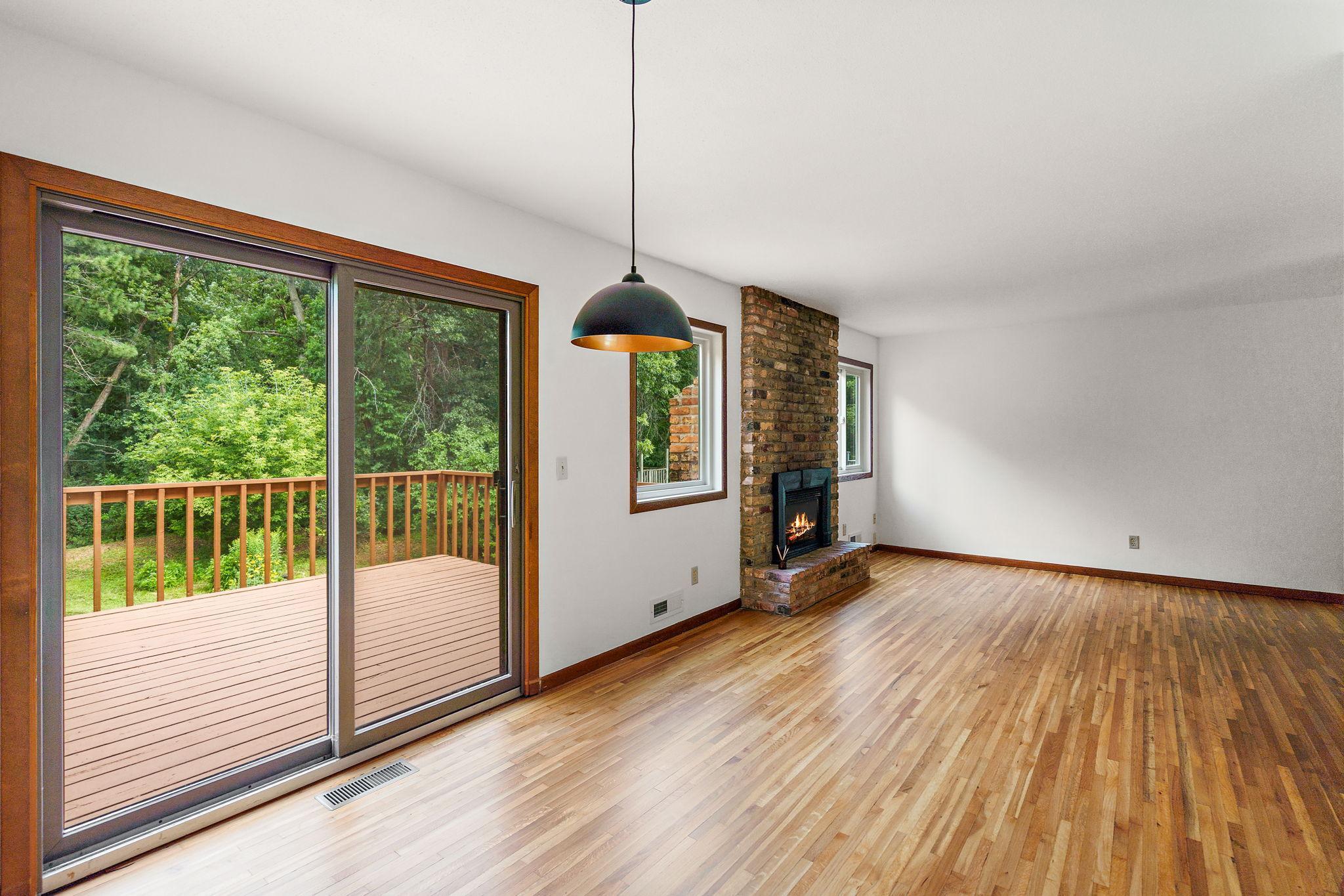 Dining room to deck