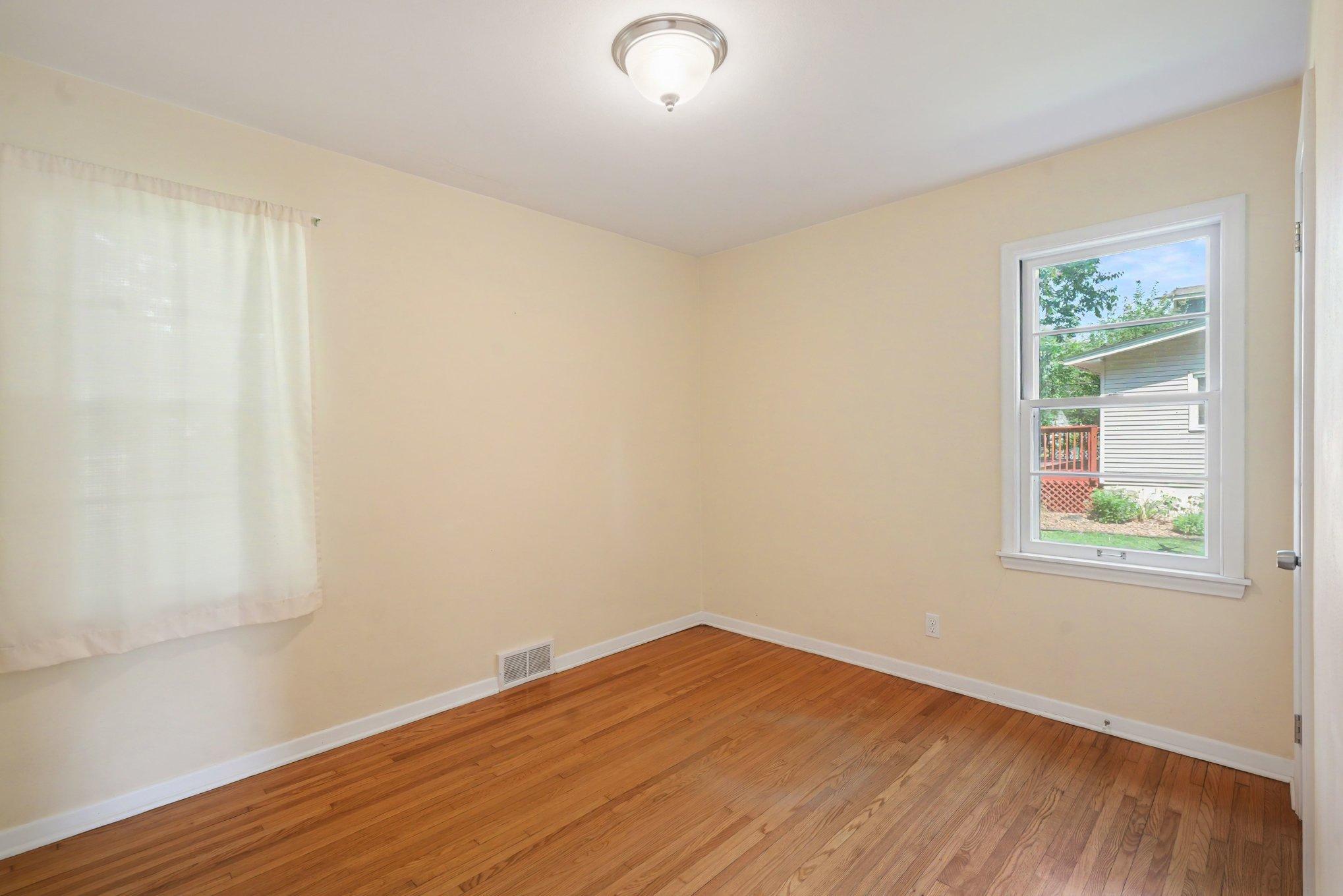 3rd main floor bedroom