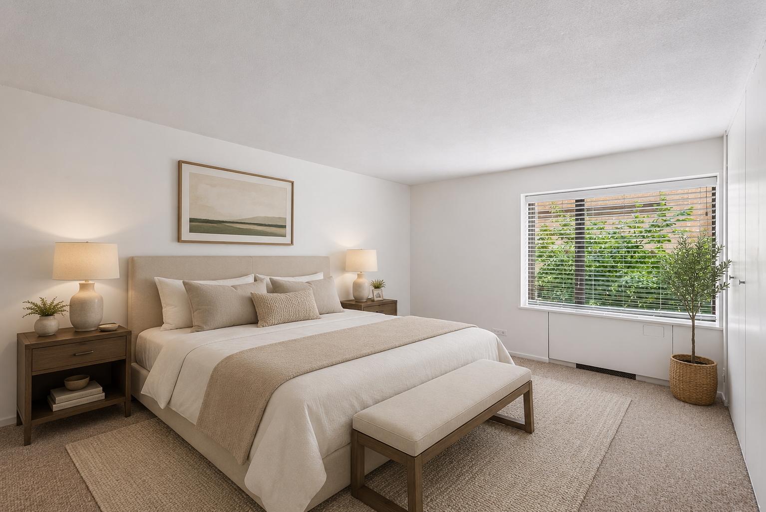 Bedroom 1 (Virtually Staged)