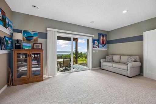 Leads to your outdoor patio space
