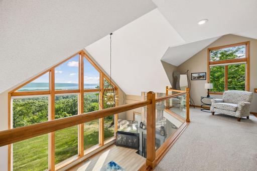 Upper-level loft with infloor heat