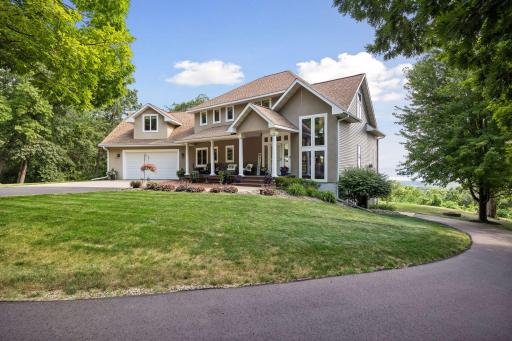 Features an attached 2-car garage