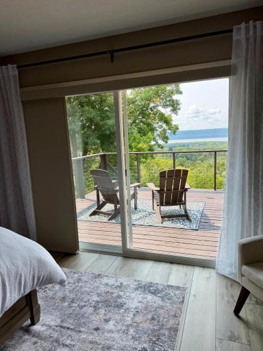 Enjoy your own private balcony