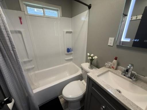 Updated bathroom