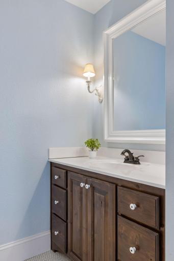 The other side of the Jack & Jill individual vanity.