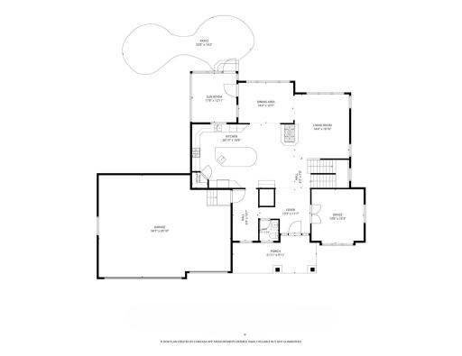 10906 Bentwater Ln - Main Level Floor Plan - MLS.jpg