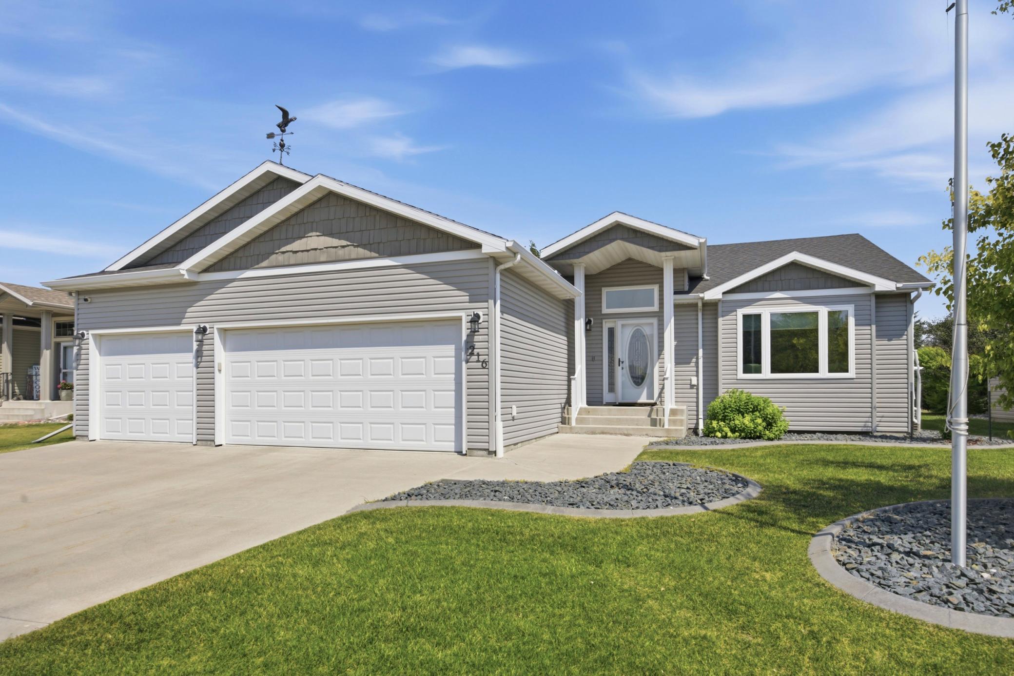 Front Entrance- Beautiful Landscaping