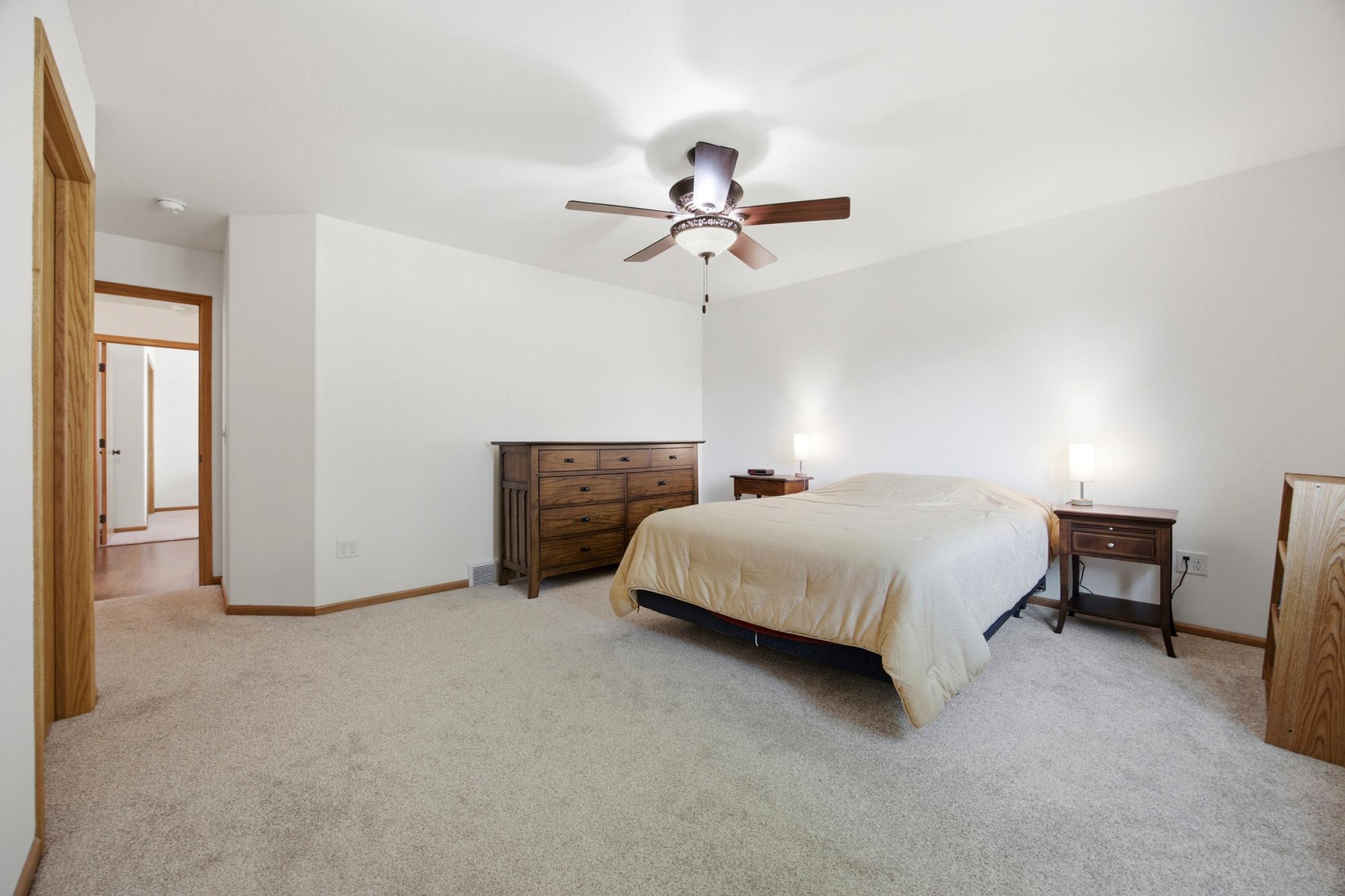 Spacious Main Floor Primary Bedroom