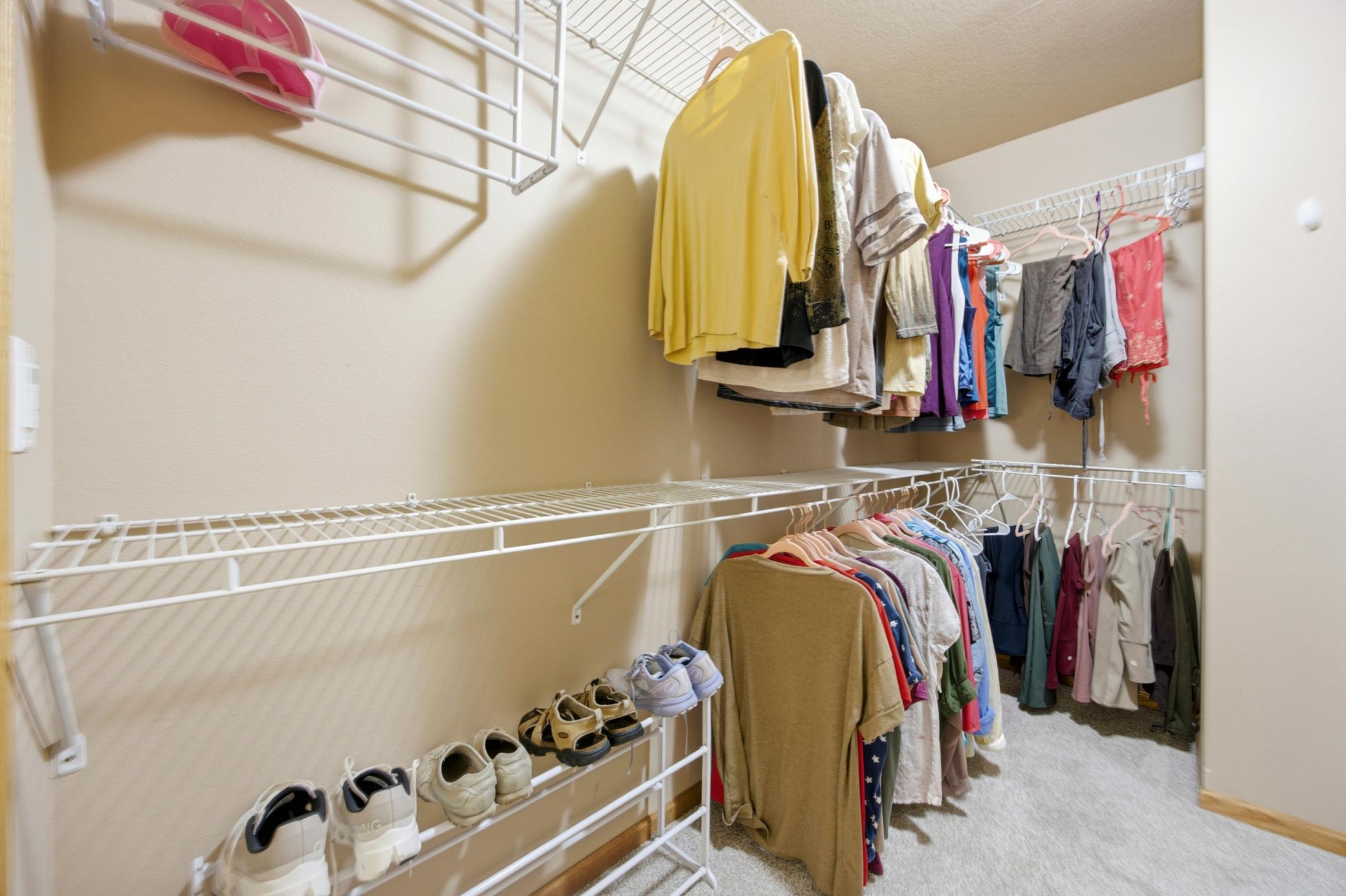 Primary Walk In Closet