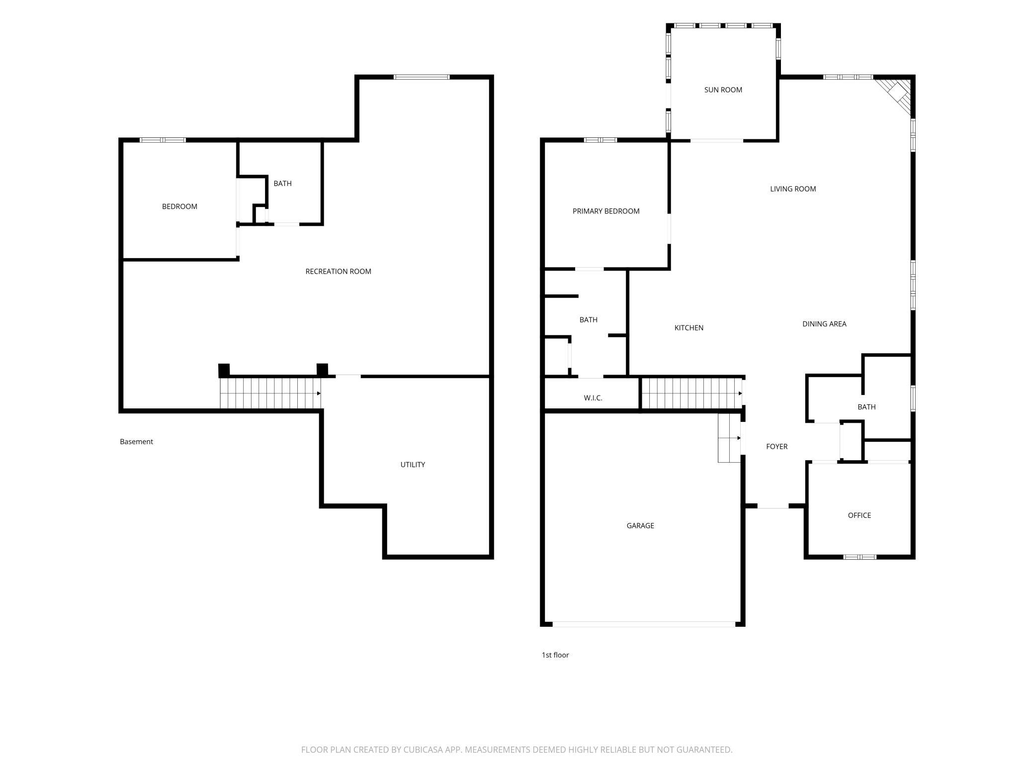 Floor plan layout