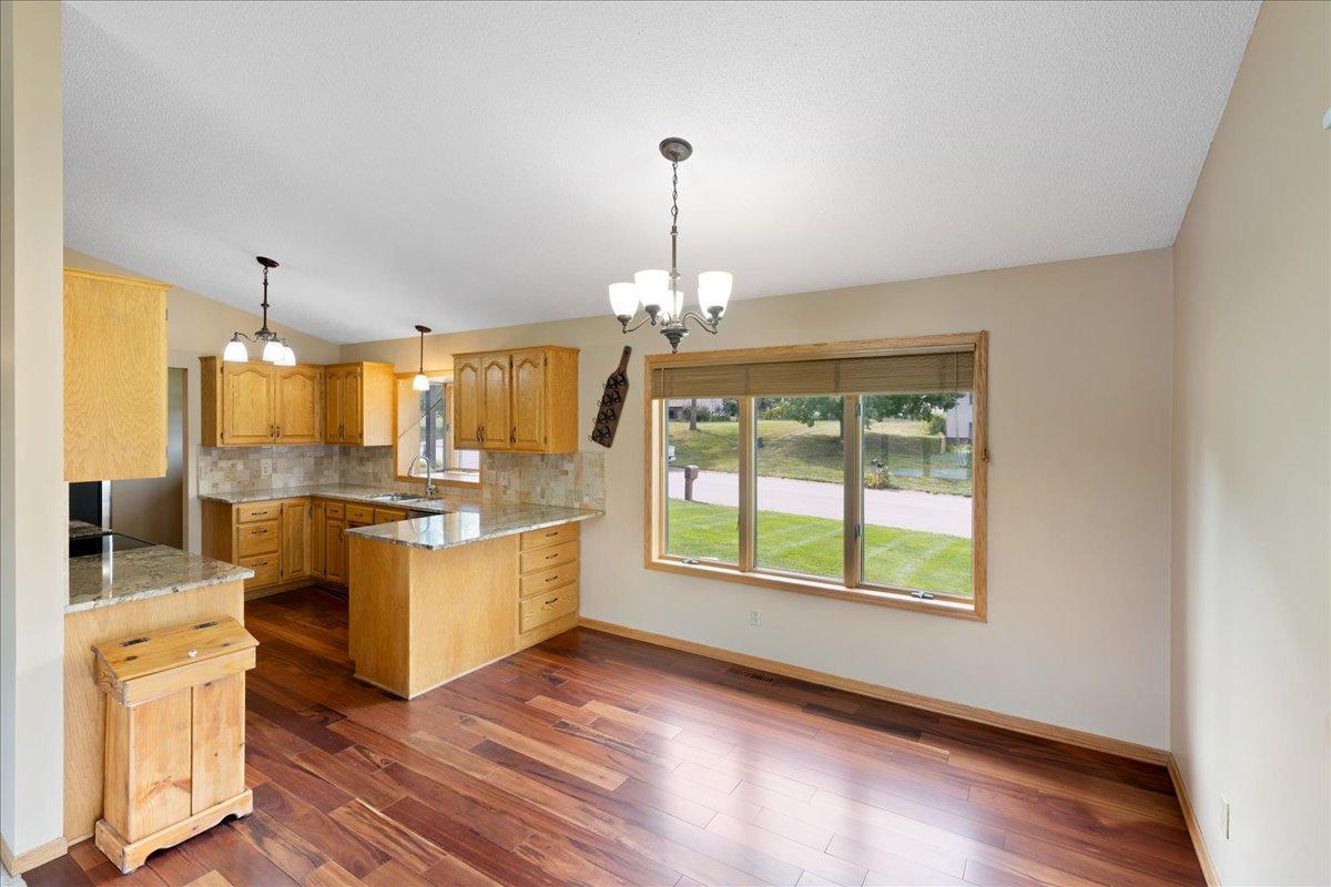 Dining With Room to Connect The dining area flows easily from the kitchen, creating an inviting setting for weeknight dinners and weekend gatherings.