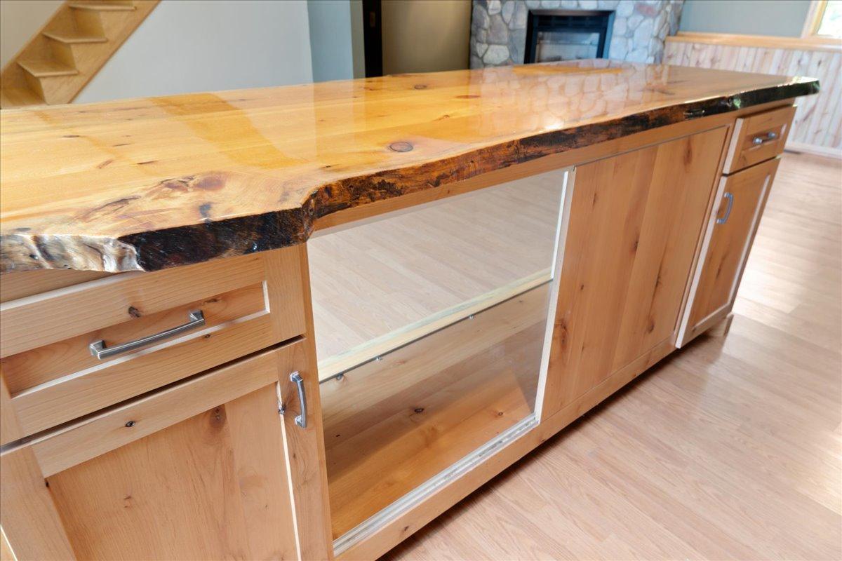 Great space for storage and display