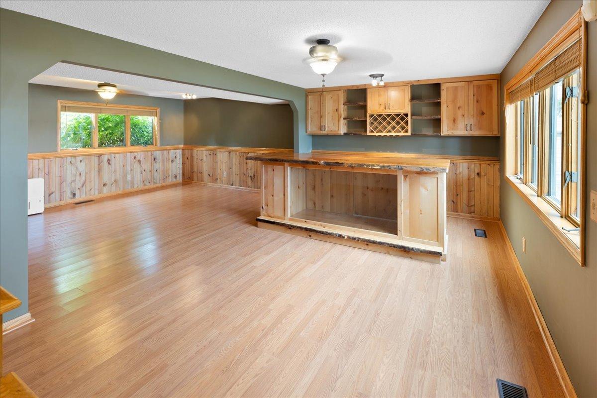 Lower level family room/ bar area