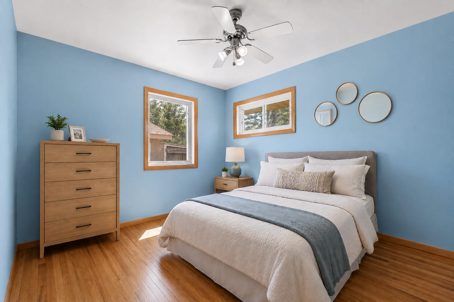 Virtual staged Bedroom #2