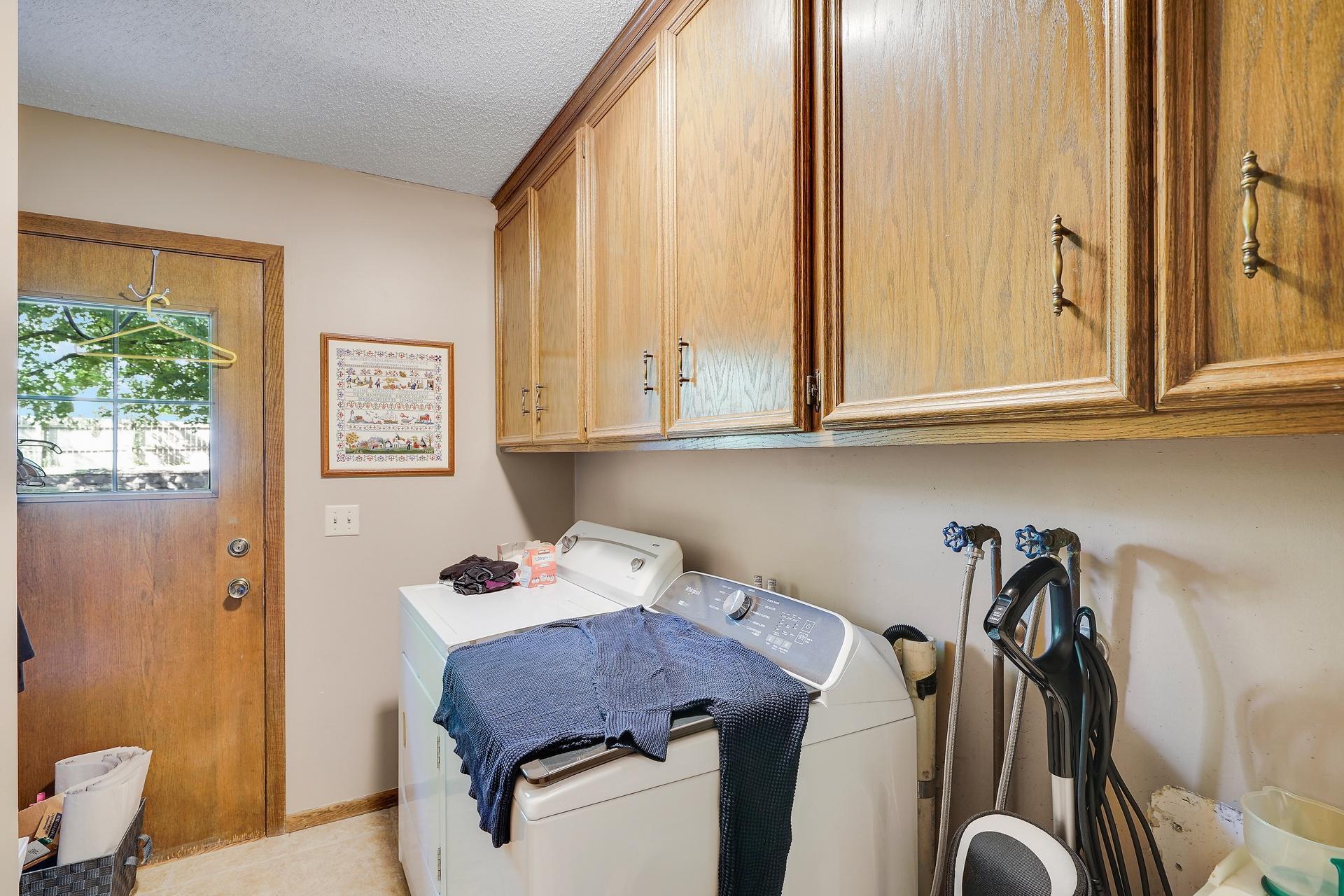 main floor laundry