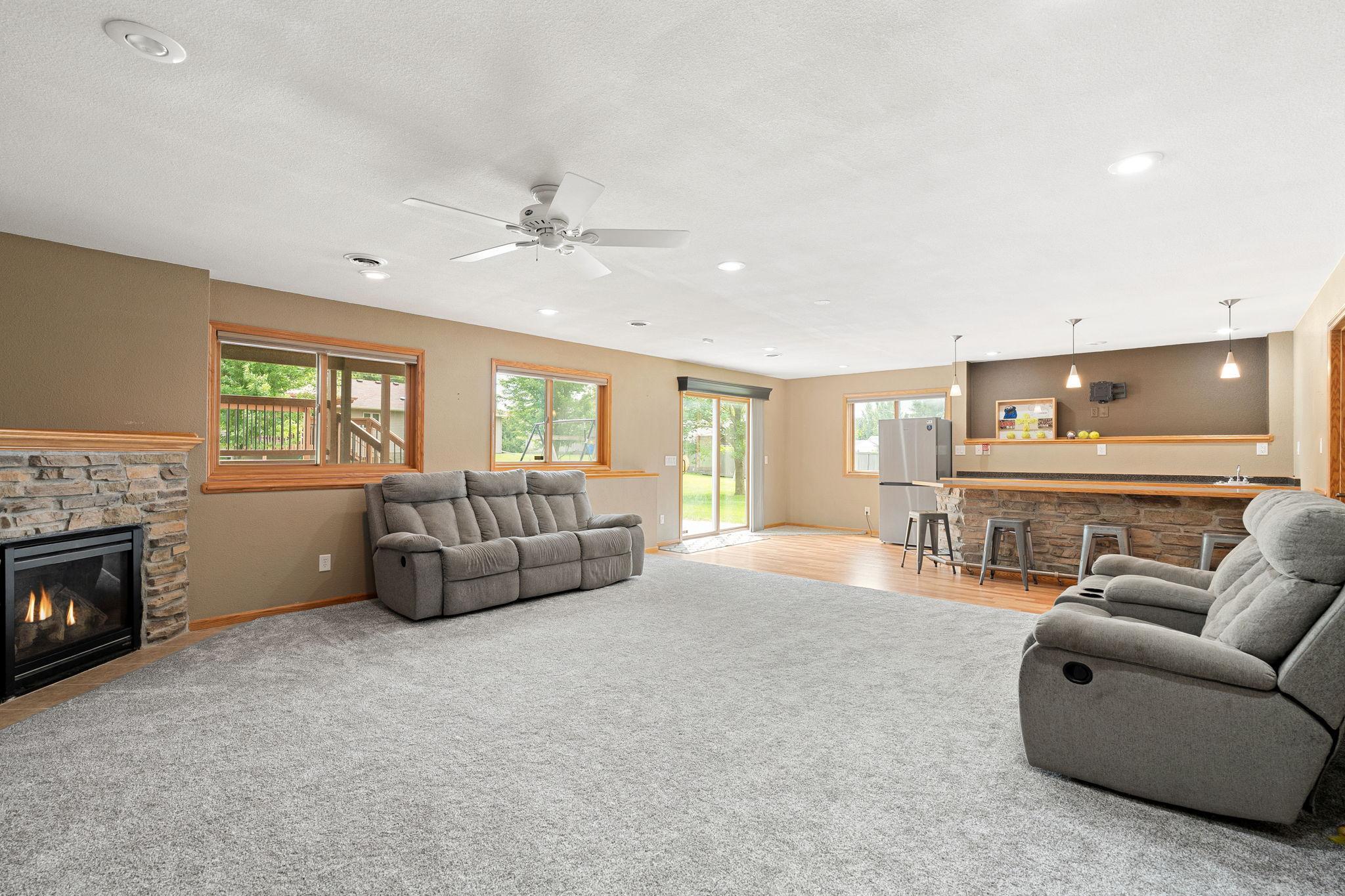 Downstairs living room