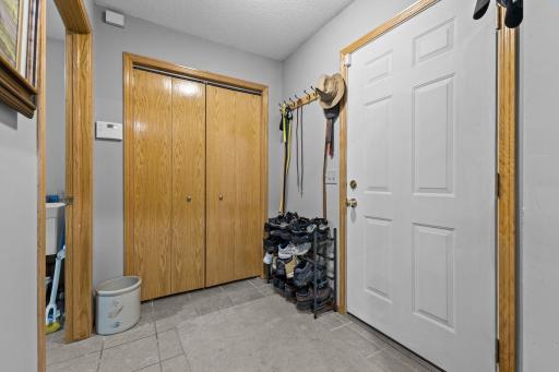 As you enter from the Garage~