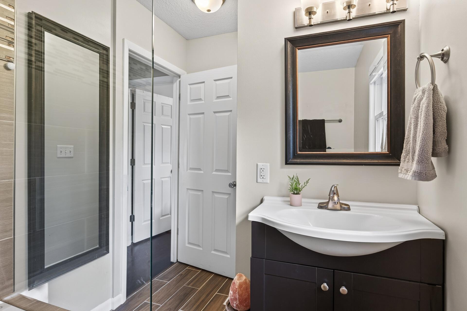 main level bathroom