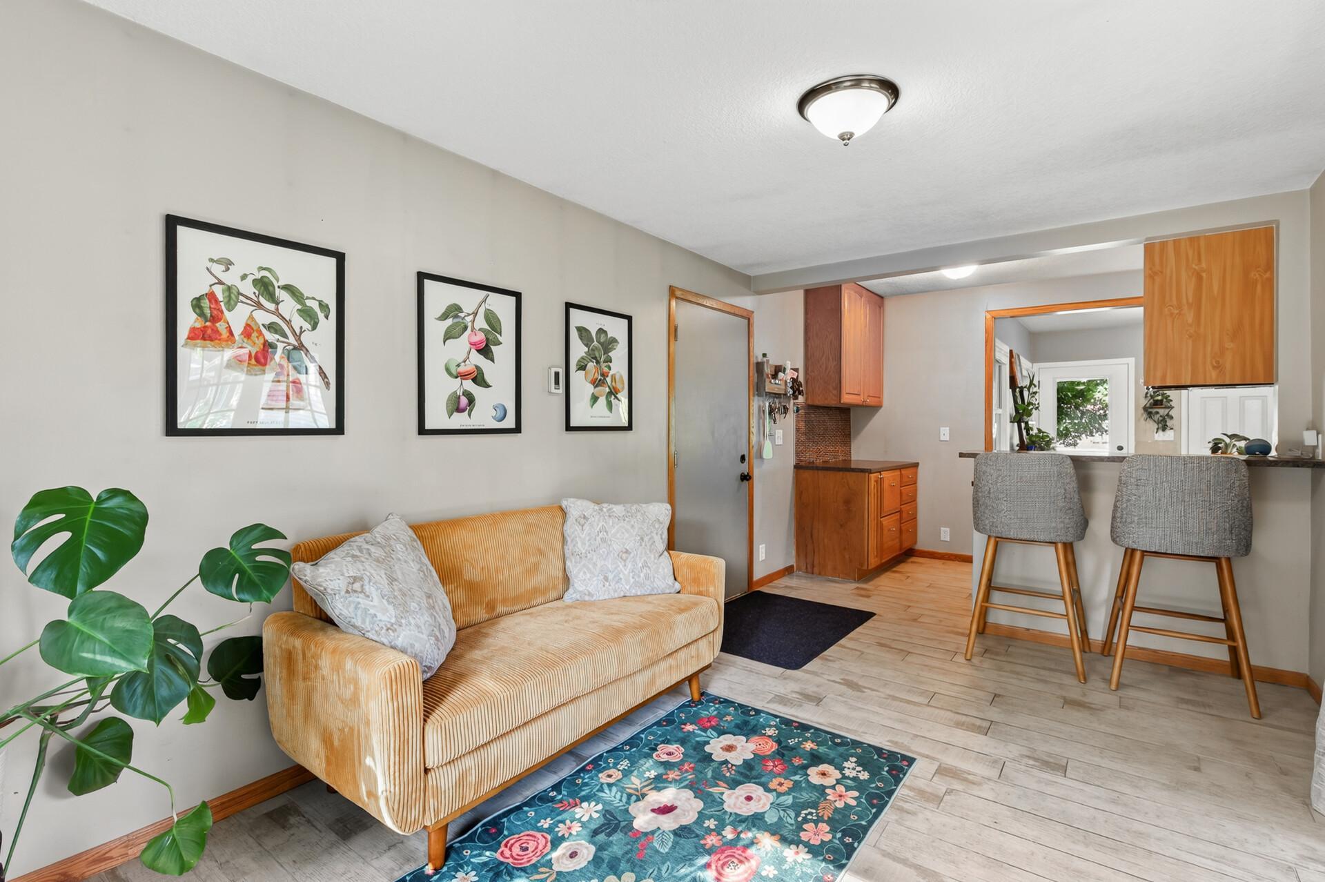 optional family room/dinning room with heated flooring
