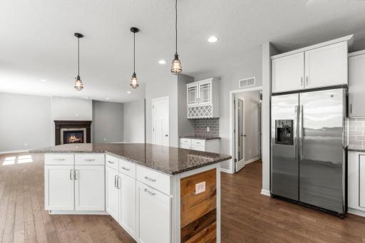 Plenty of prep space, plenty of storage, and room to gather!