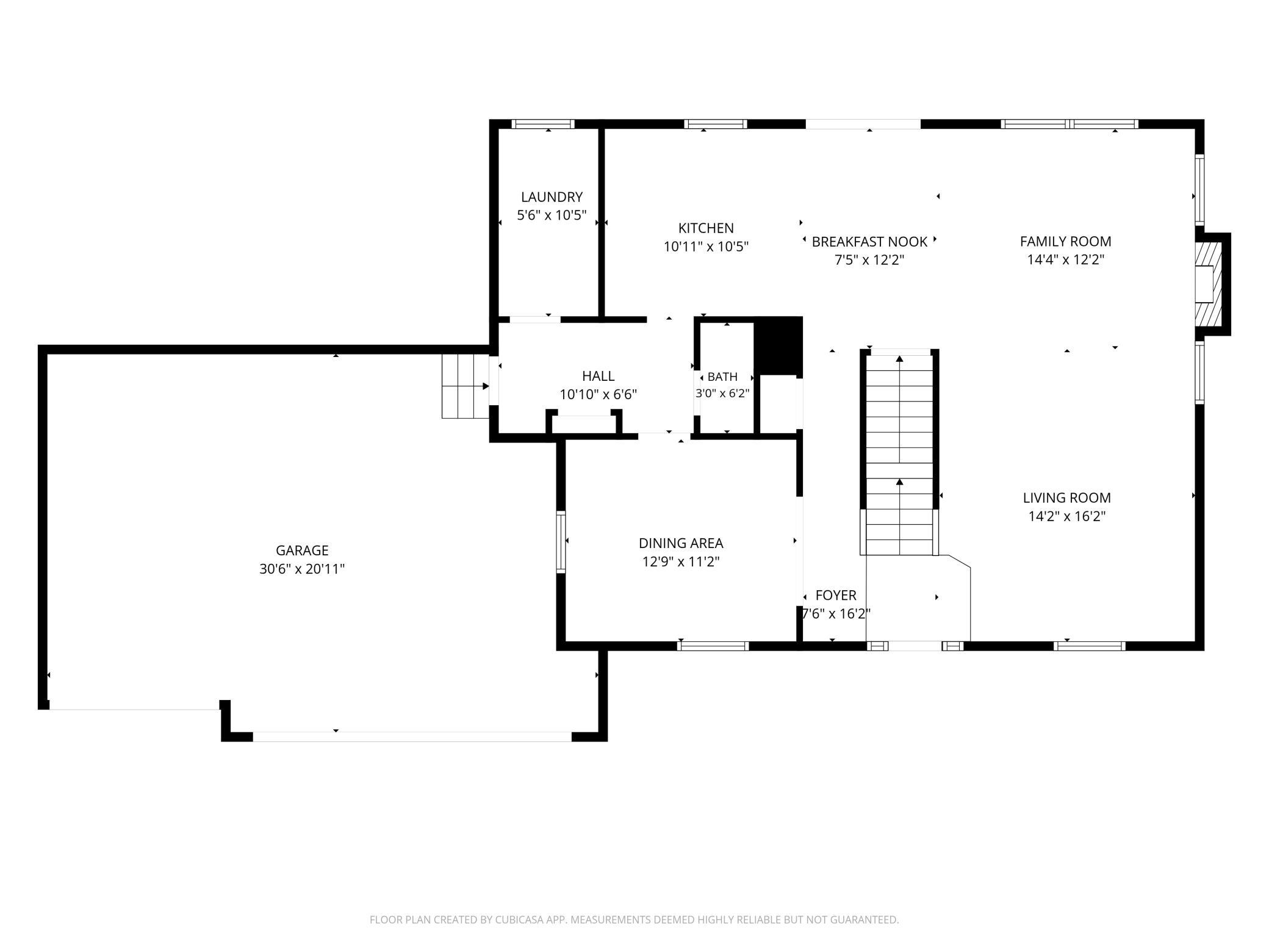 Main Level Floor Plan