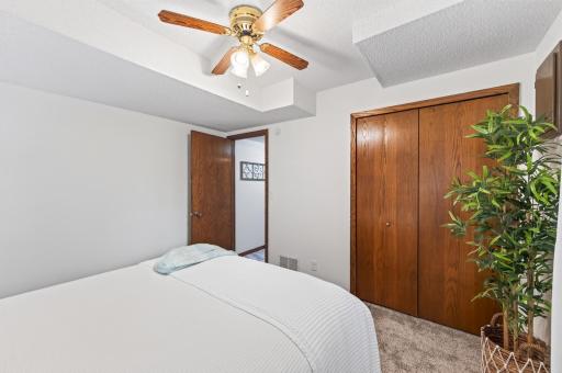 Generous closet space in the primary bedroom.