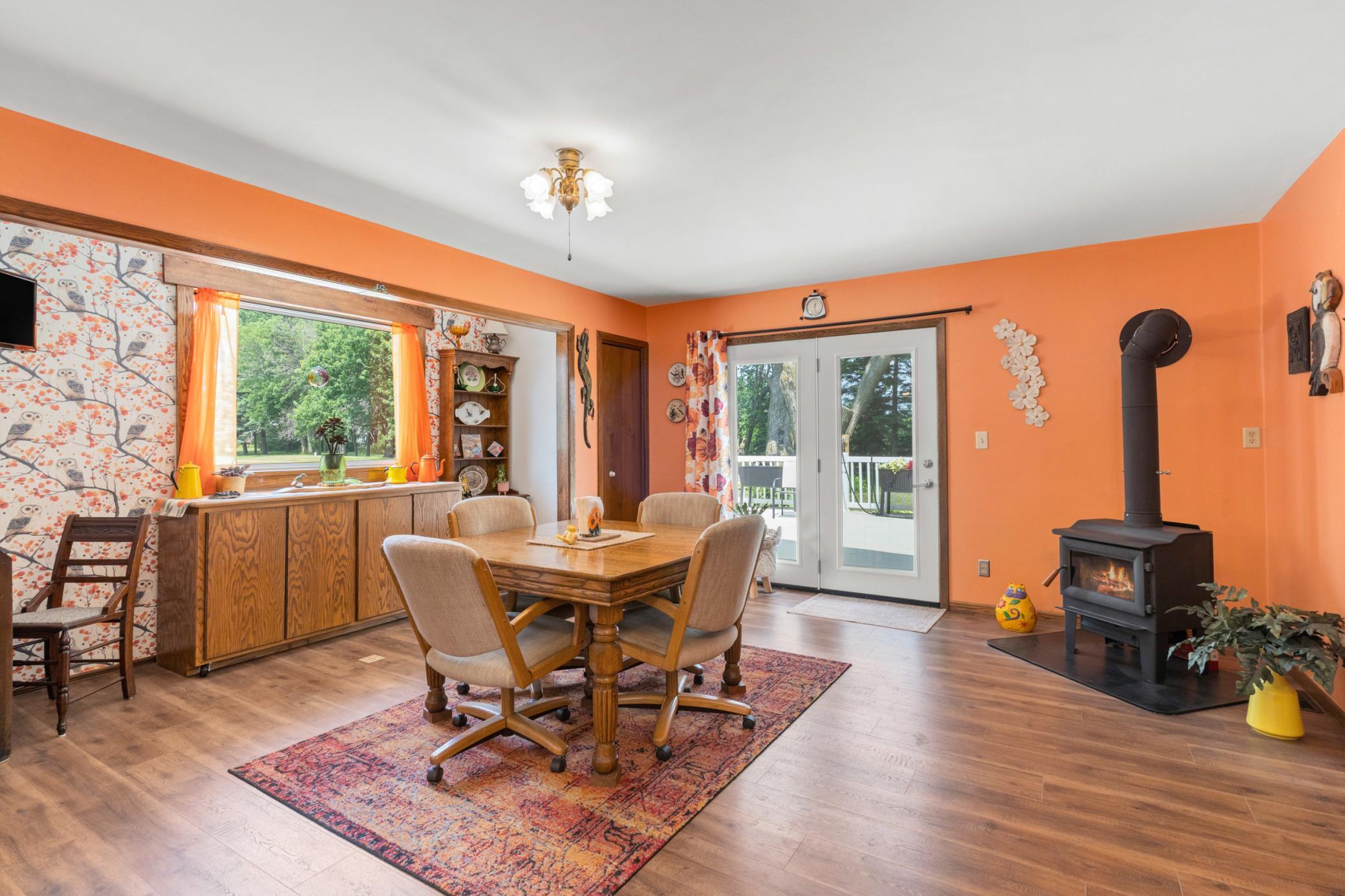 Dining Room/Door to Deck